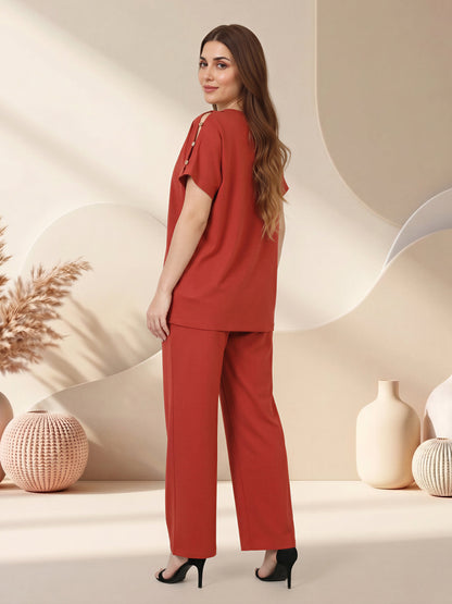 Casual Jersey Co-ord Set