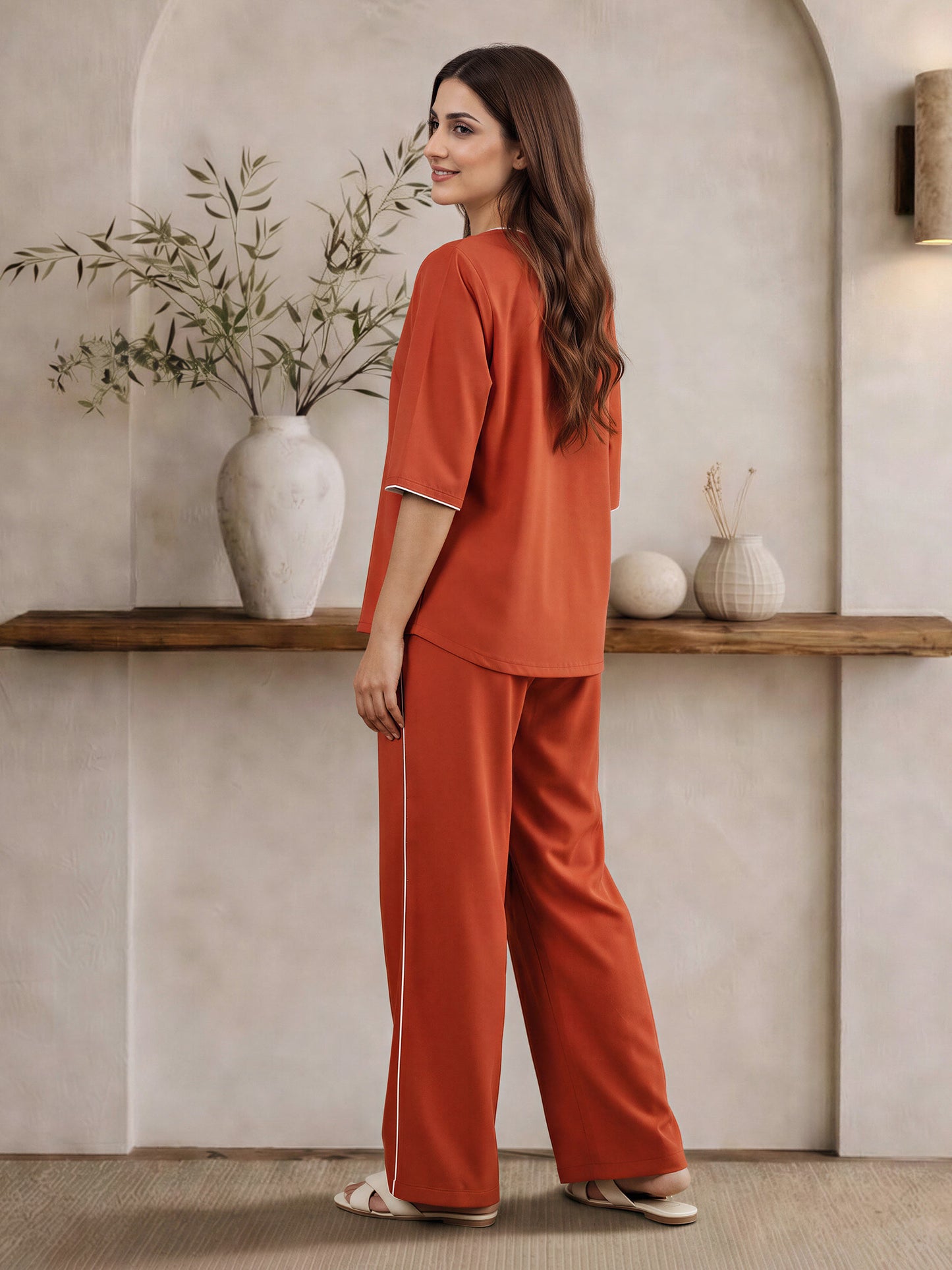 Piped Co-ord Set