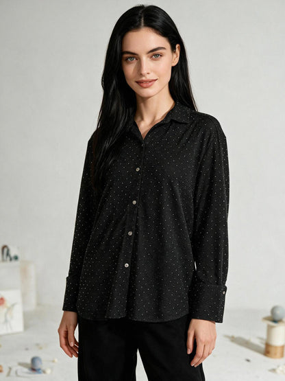 Glimmer Top- Embellished