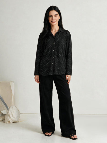 Glimmer Top- Embellished