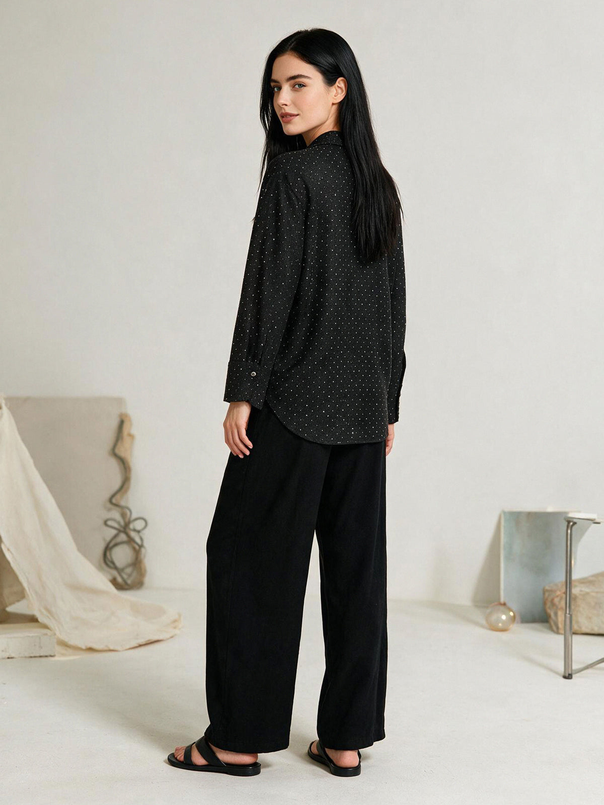 Glimmer Top- Embellished