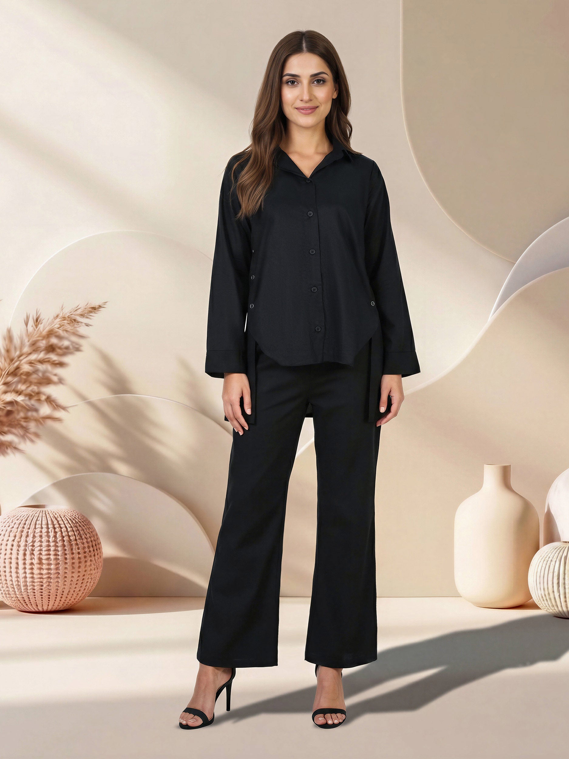 Button Down Co-ord Set