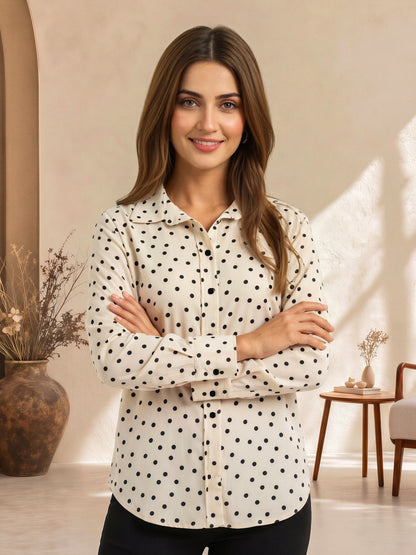 Polka Charm Top