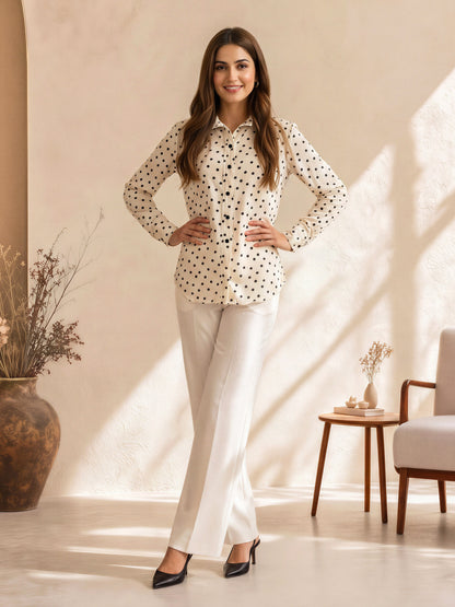 Polka Charm Top