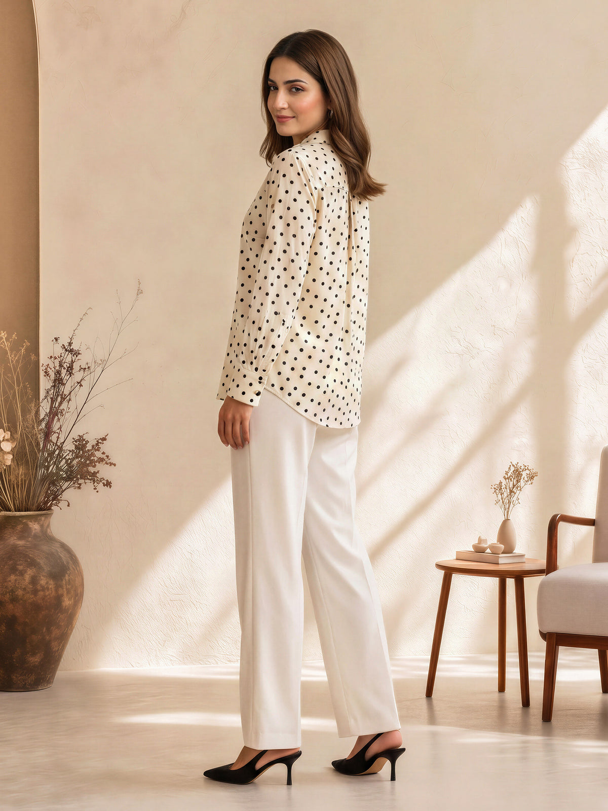 Polka Charm Top