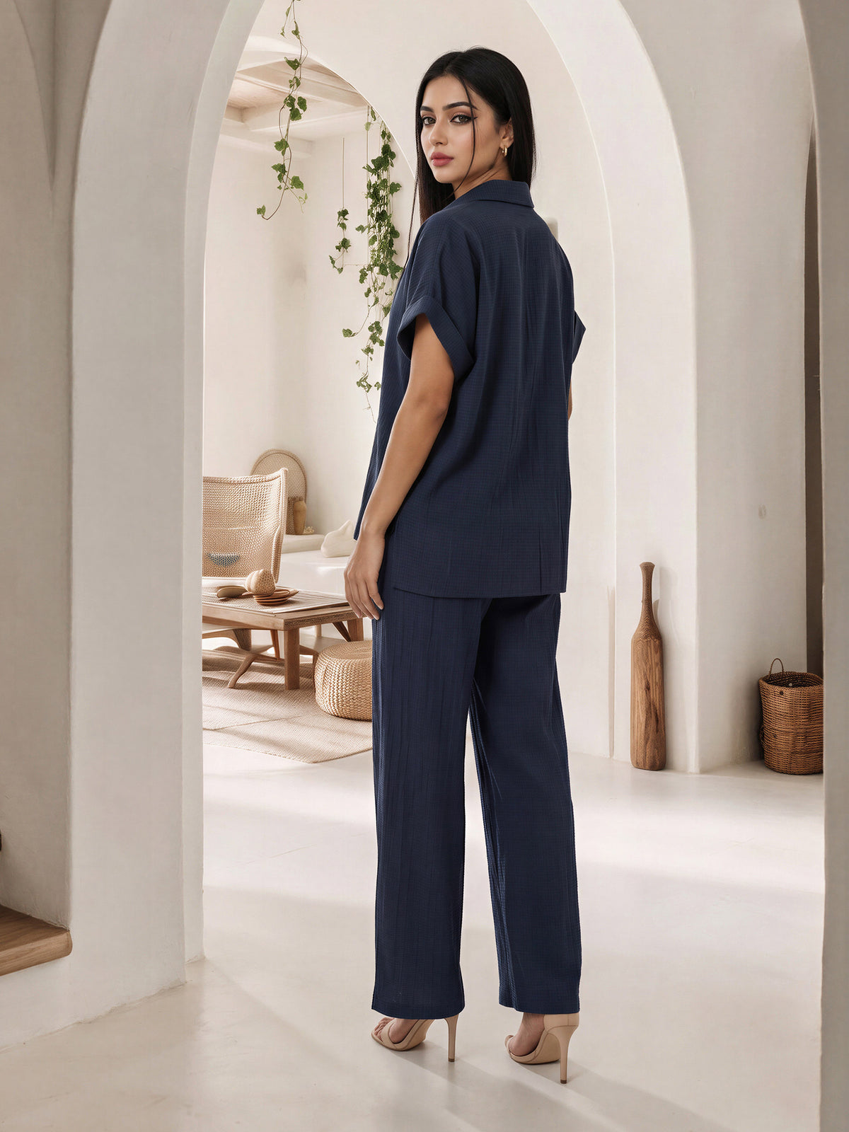Textured Button Co-ord