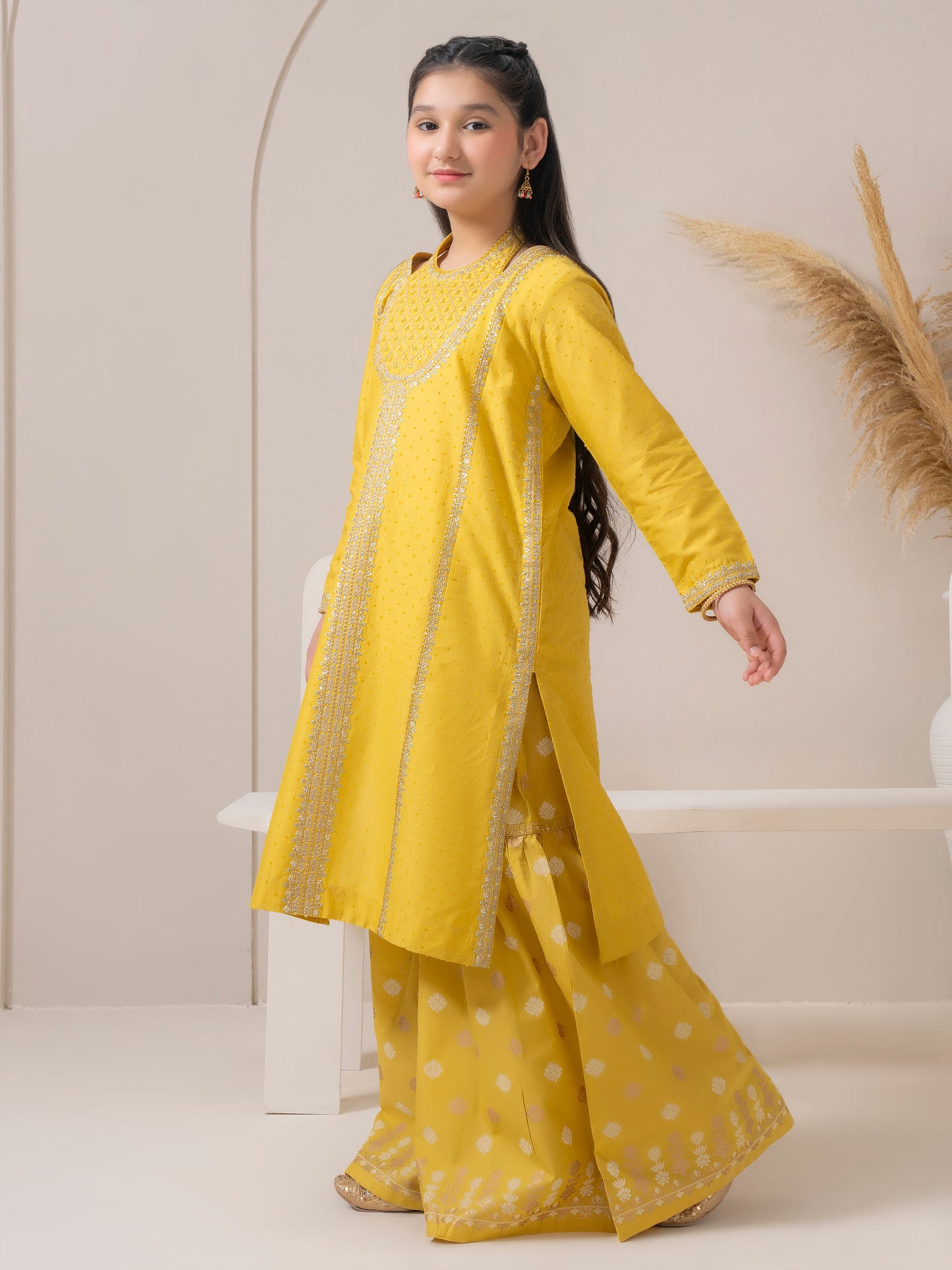 2 Piece Lawn Suit-Embroidered