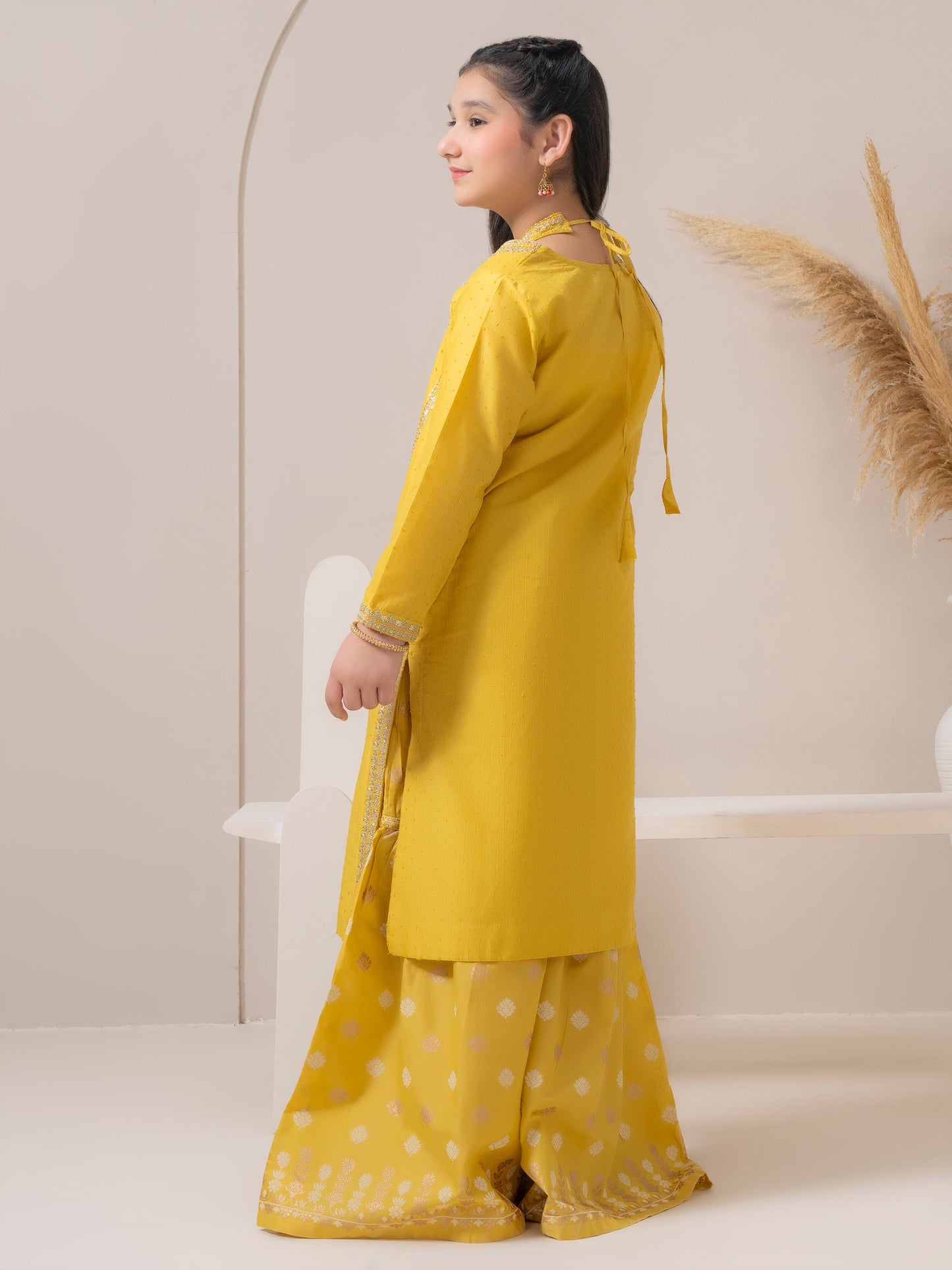 2 Piece Lawn Suit-Embroidered