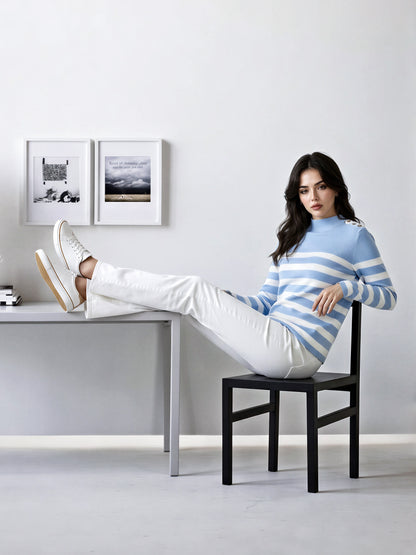 Striped Woolen Sweater