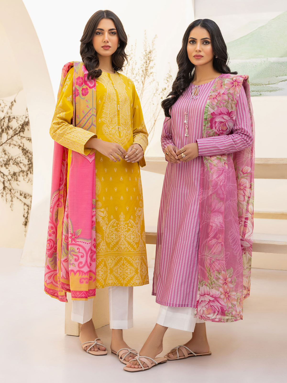 2 Piece Lawn Suit-Printed (Pret)