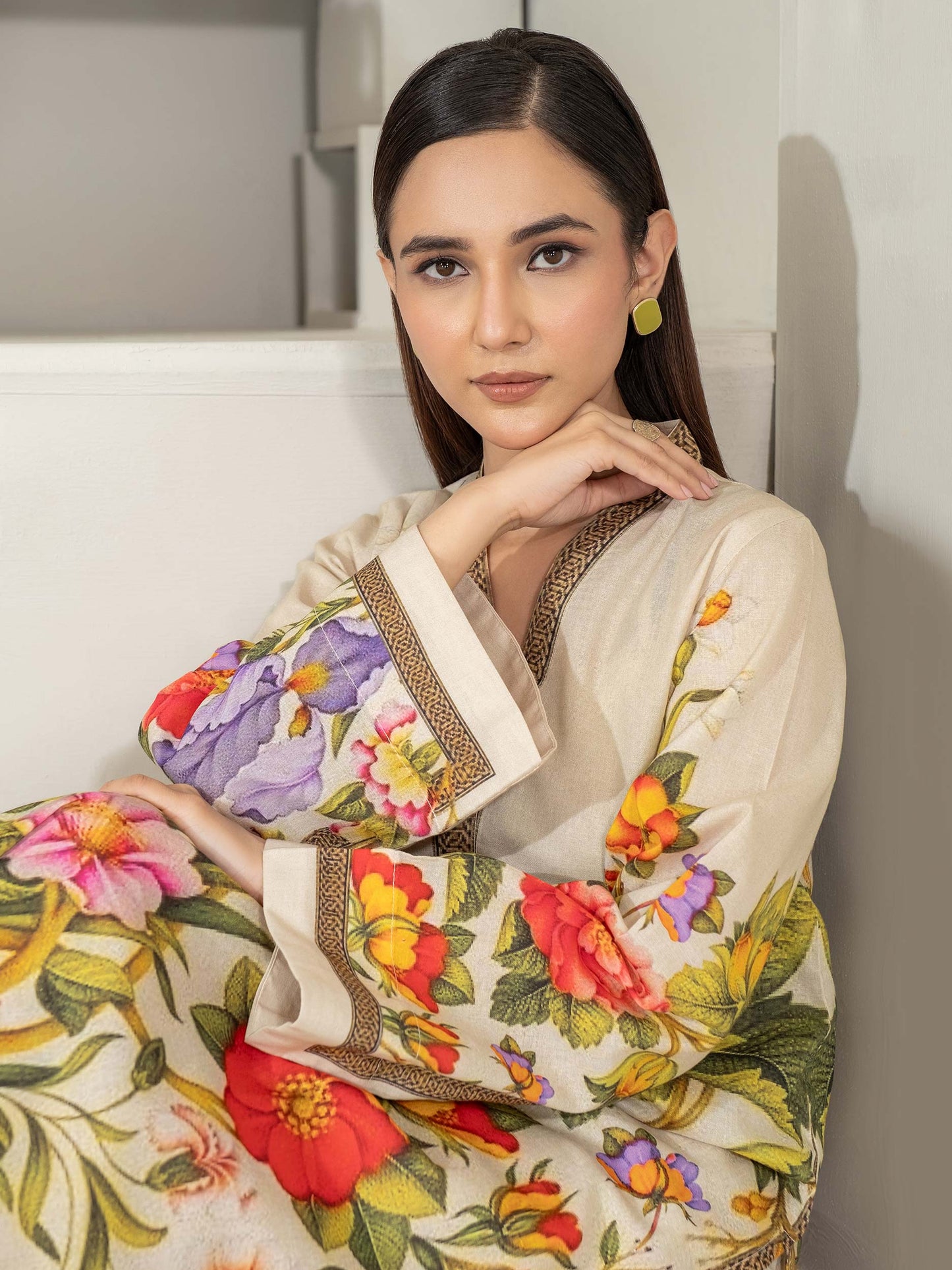 Khaddar Shirt-Printed (Unstitched)