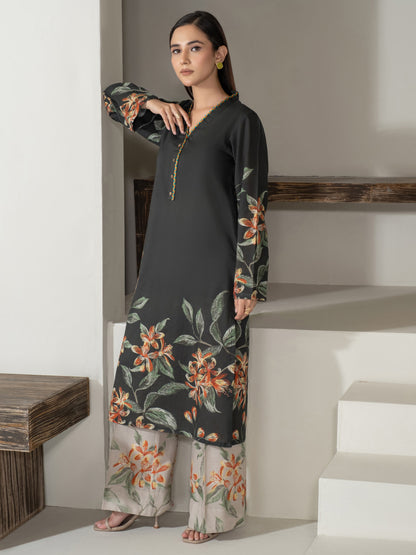 2 Piece Khaddar Suit-Printed (Unstitched)
