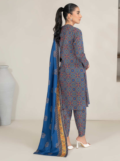 3 Piece Khaddar Suit-Printed (Unstitched)