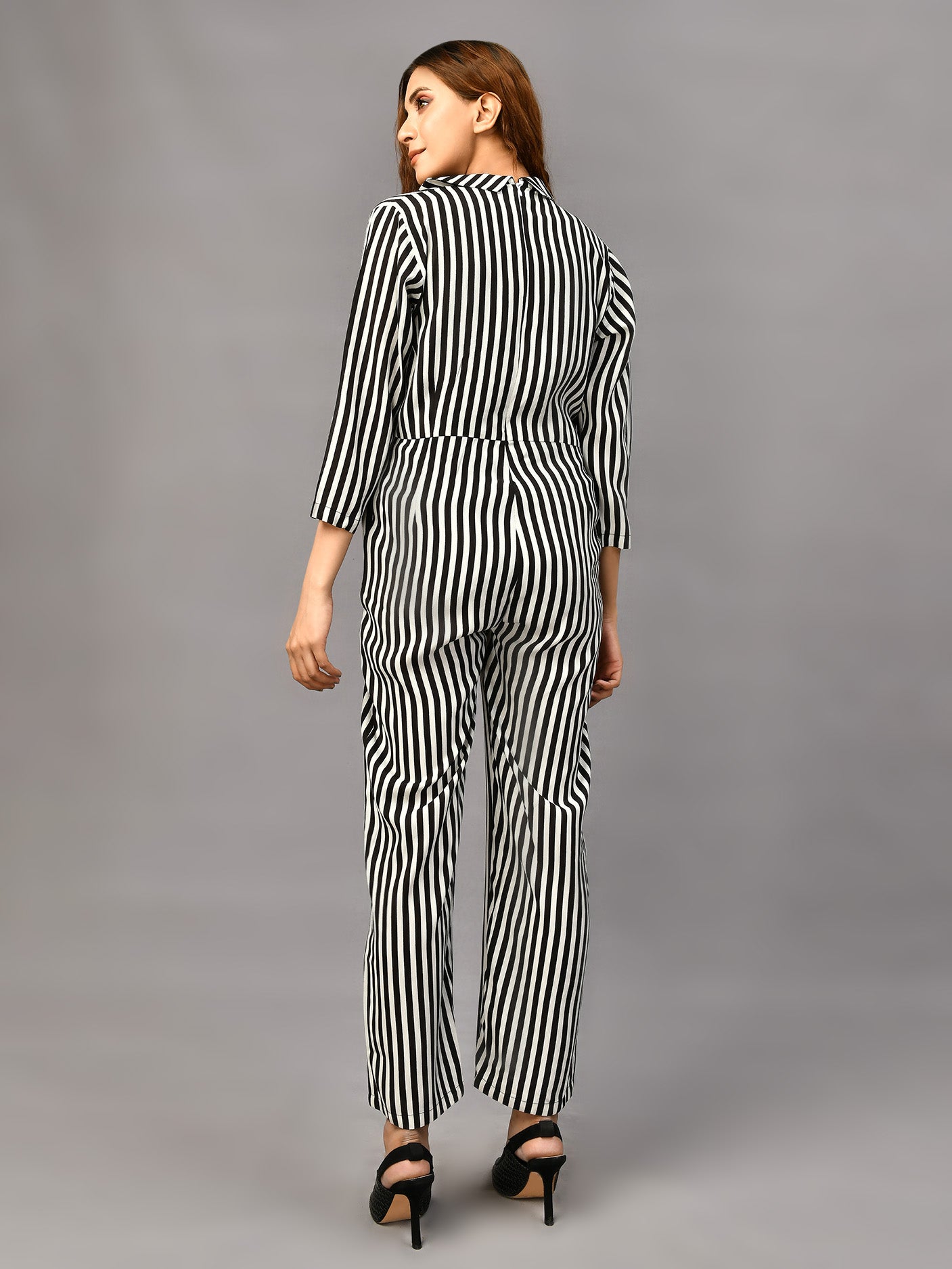 Stripped Jumpsuit