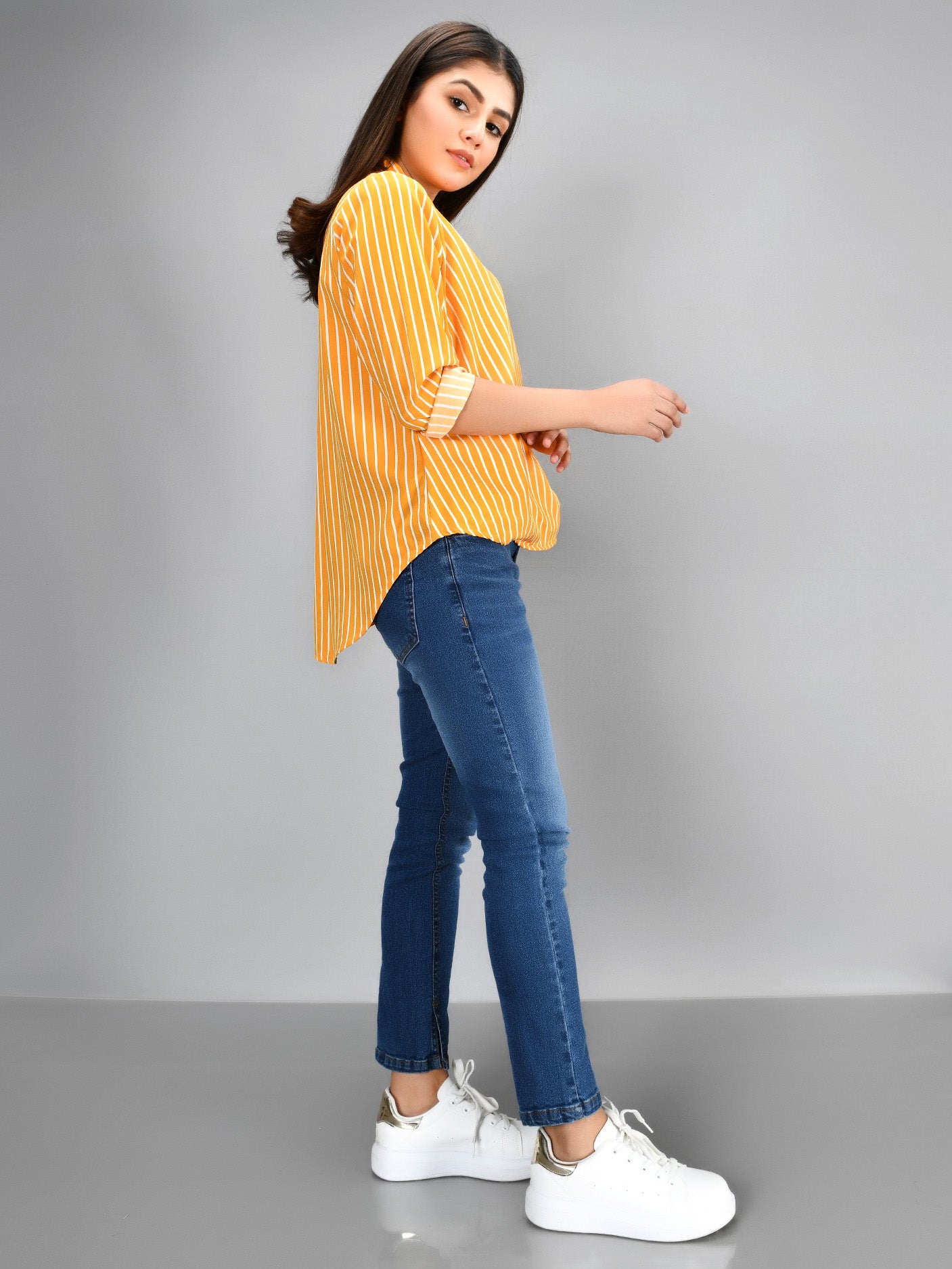 Striped Shirt - Yellow