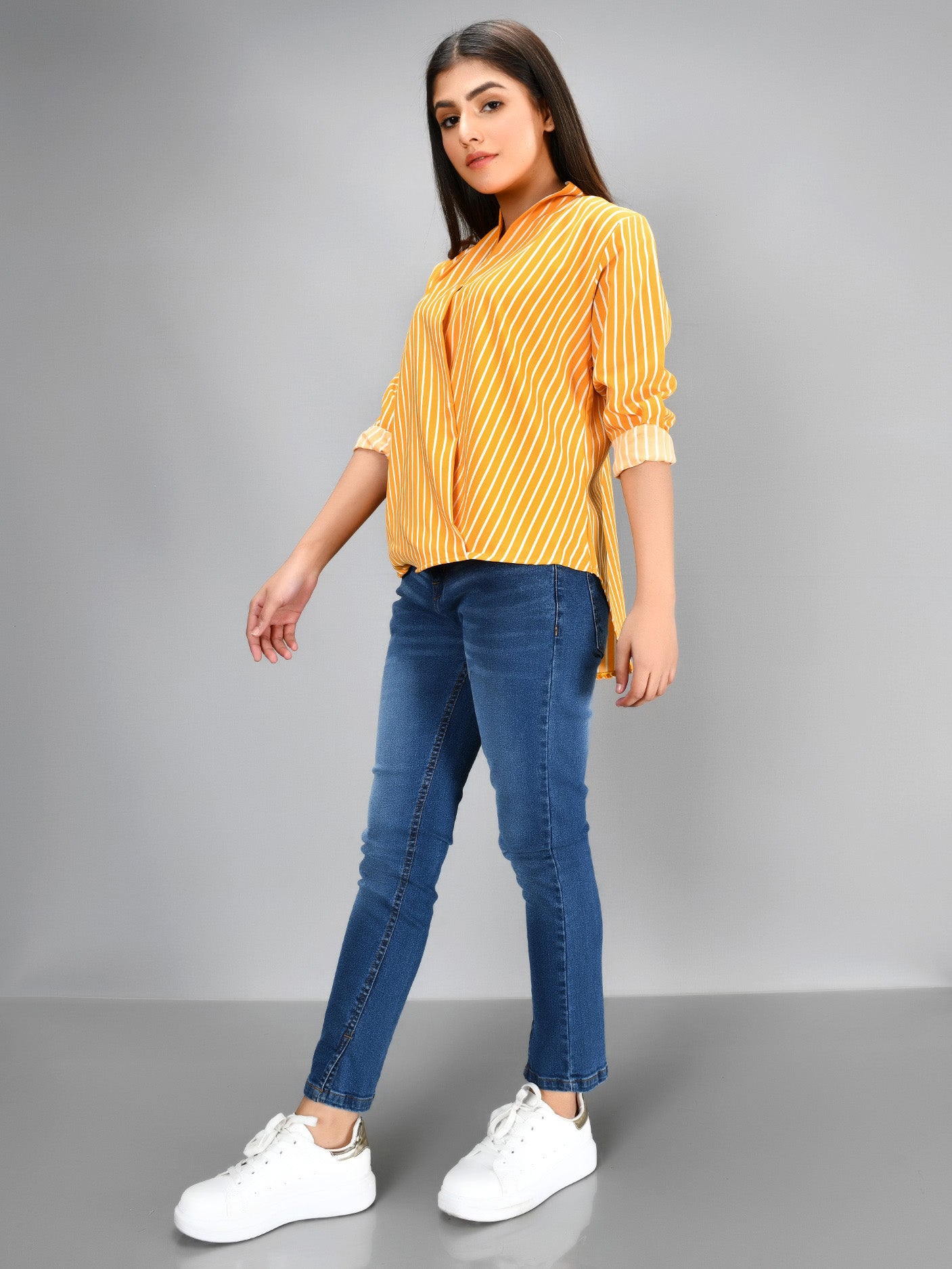 Striped Shirt - Yellow
