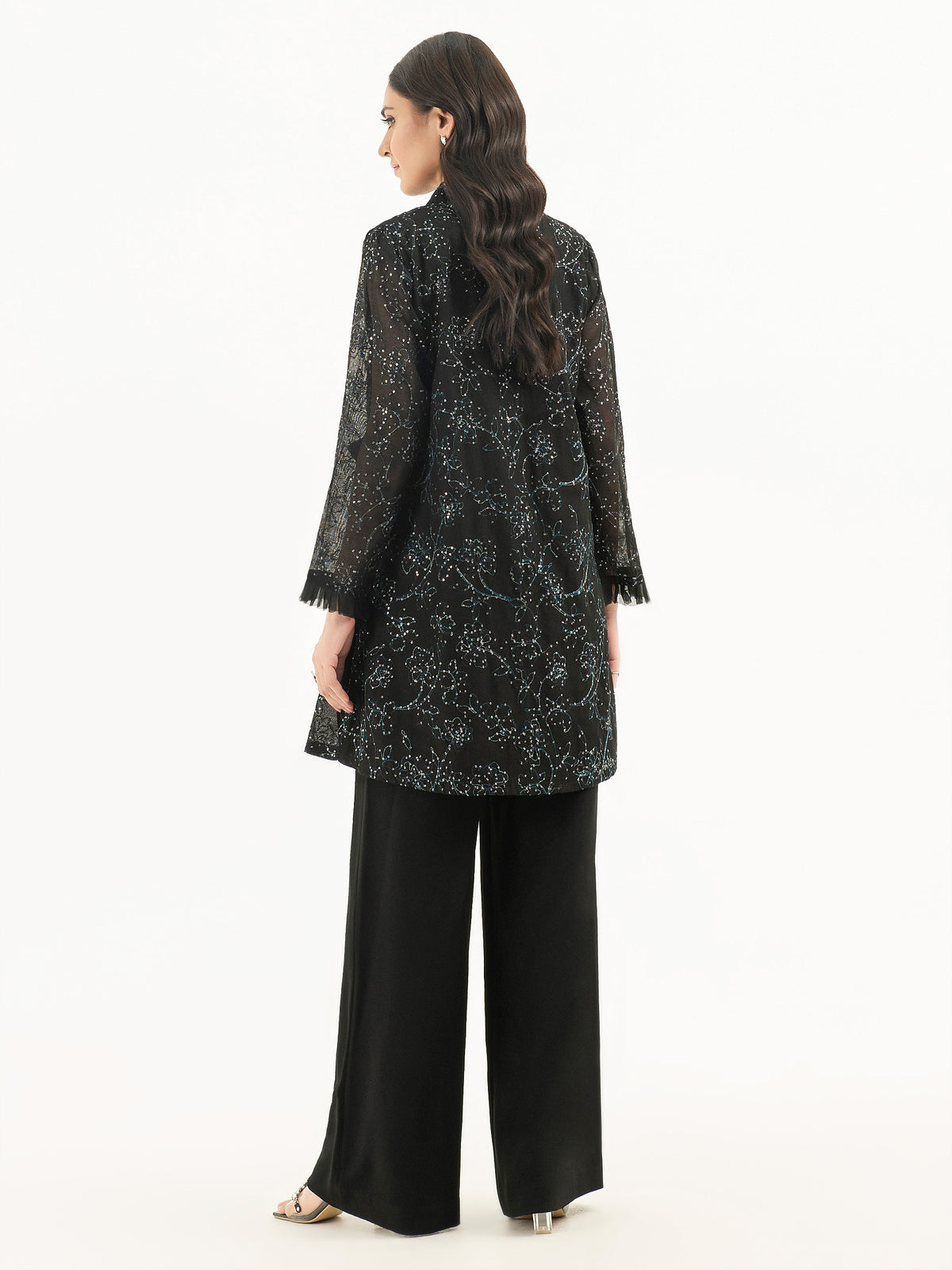 Net Shirt-Embroidered (Pret)