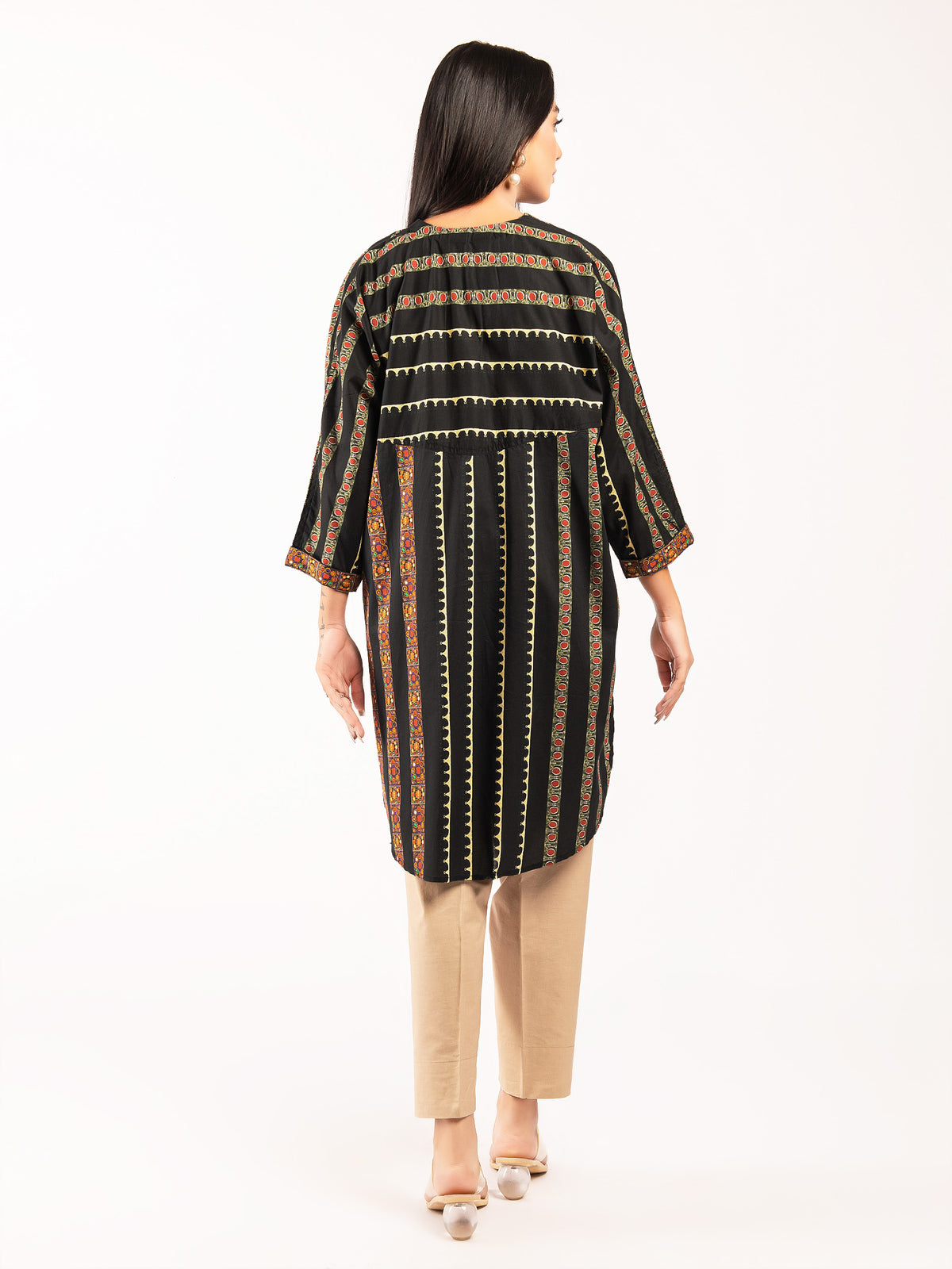 Cambric Shirt-Printed (Pret)