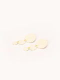 white-circular-earrings