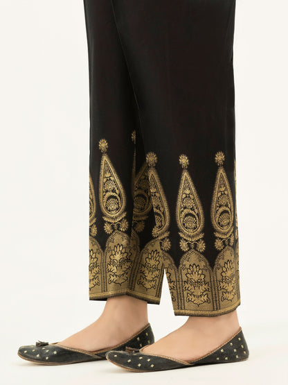 Jacquard Straight Trousers(Pret)