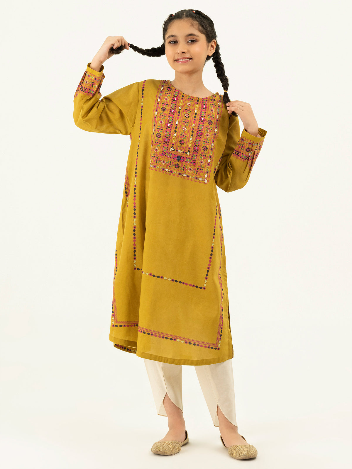 Lawn Shirt-Embroidered (Pret)