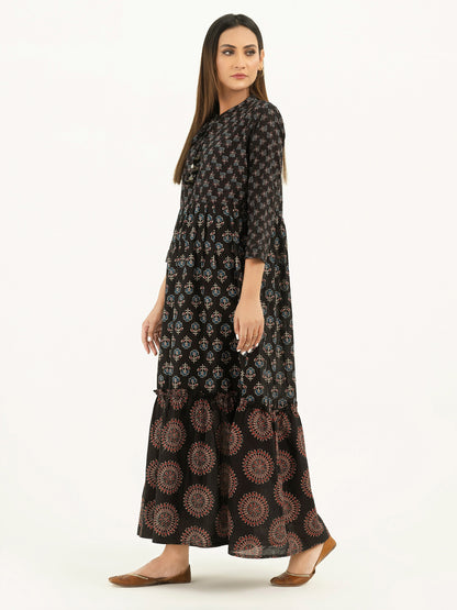 Lawn Gypsy Dress - Printed (Pret)
