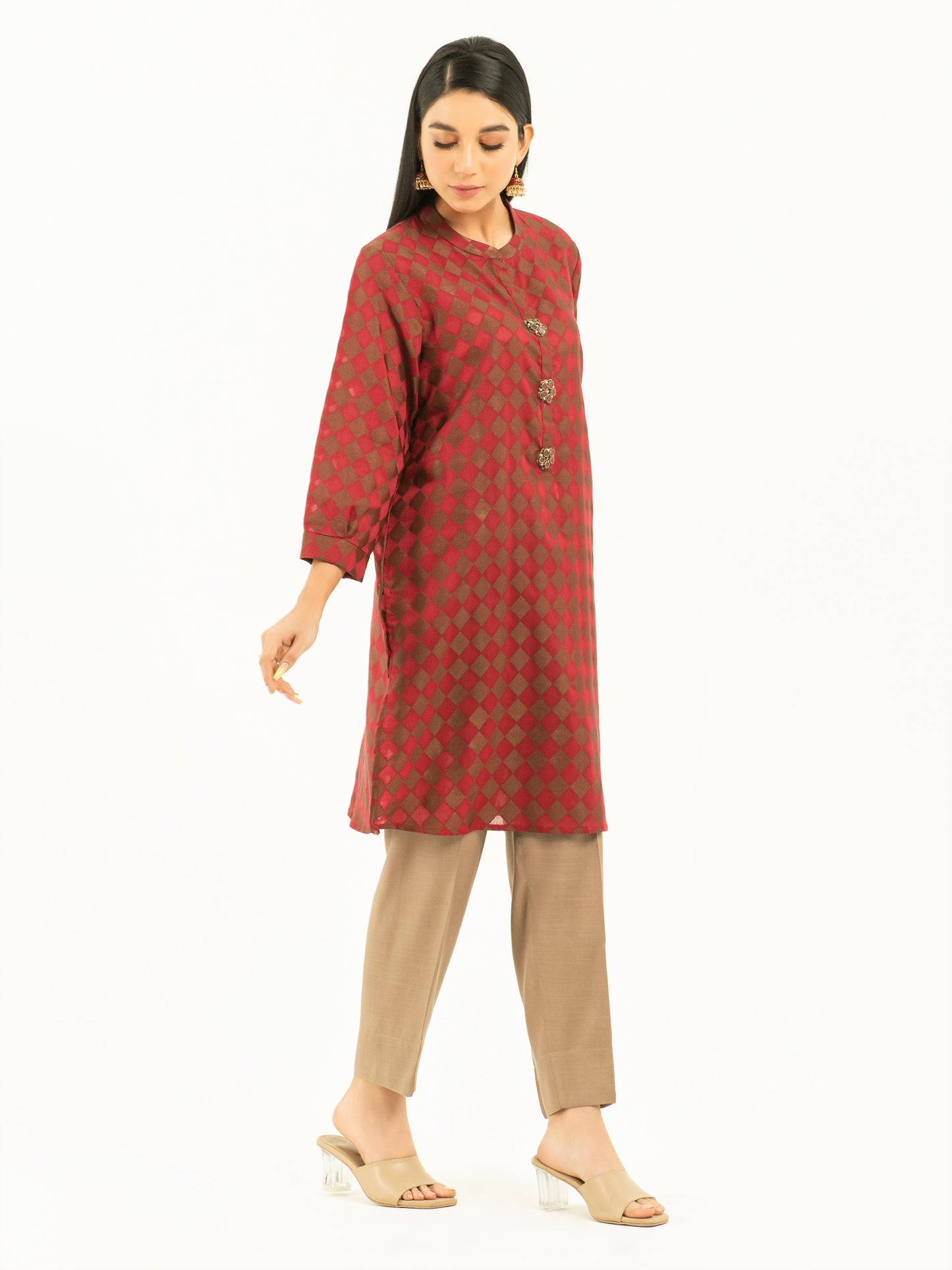 Embellished Jacquard Shirt