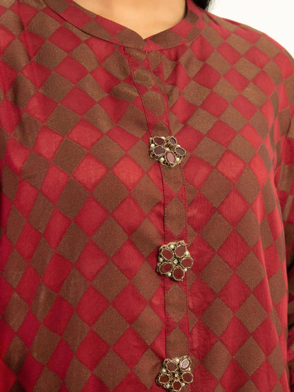 Embellished Jacquard Shirt