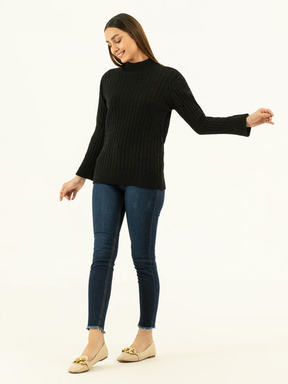 Classic High Neck Sweater