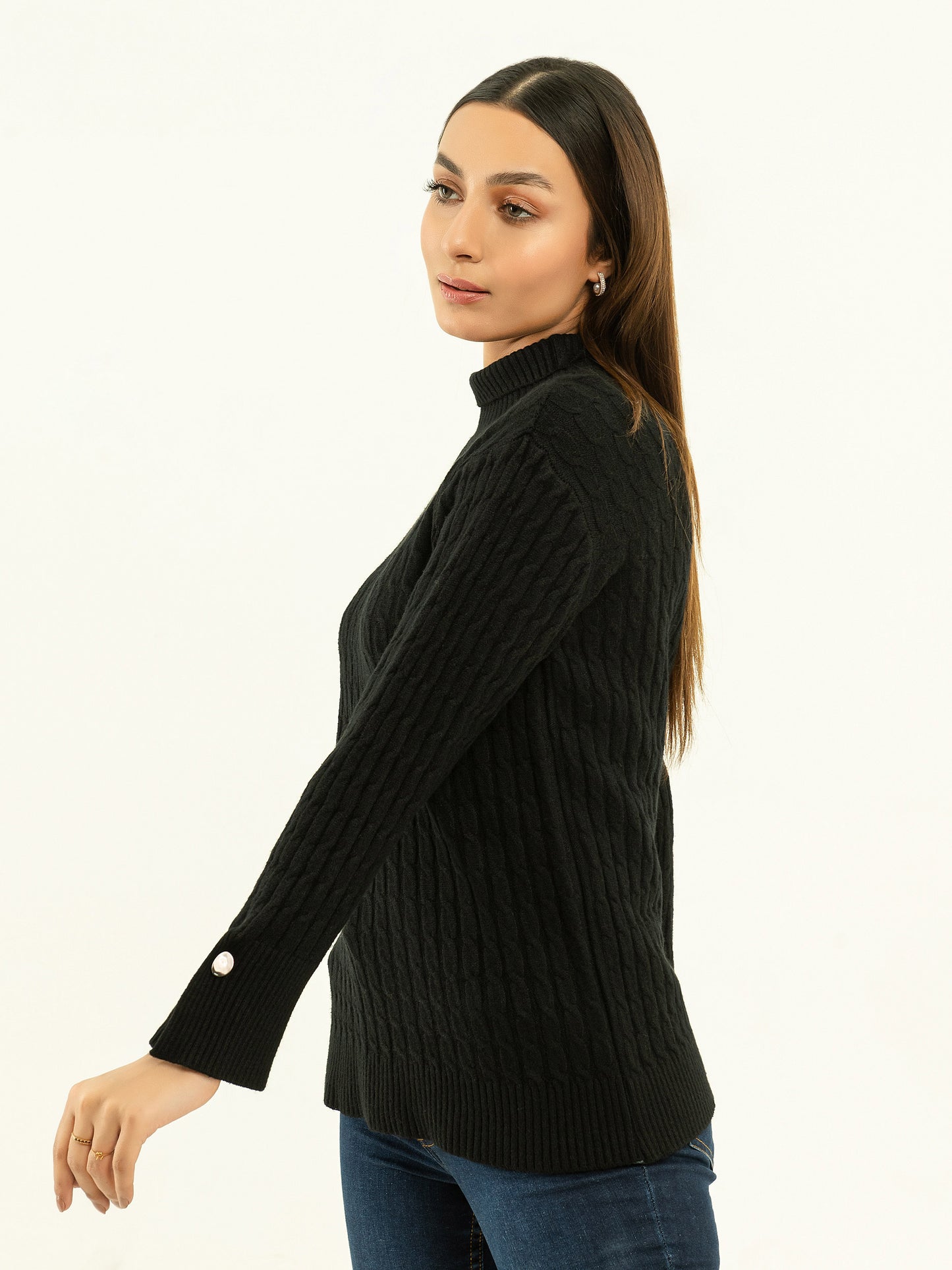 Classic High Neck Sweater