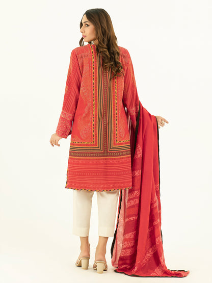 2 Piece Khaddar Suit-Embroidered (Pret)