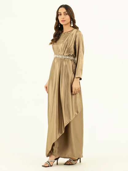 Silk Dress-Pret Embellished (Pret)