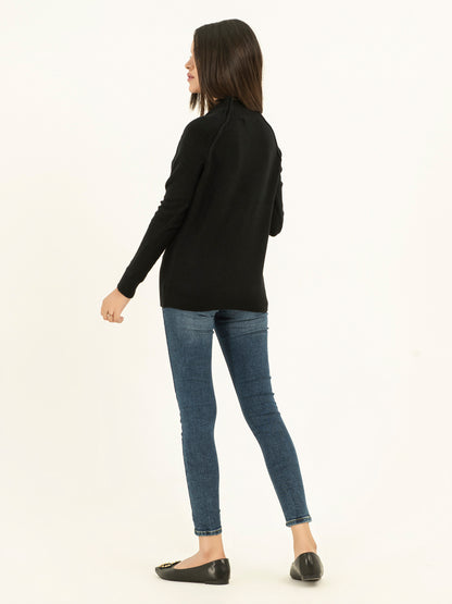 High Neck Sweater