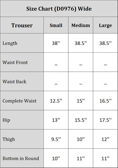 Winter Cotton Pants - Black