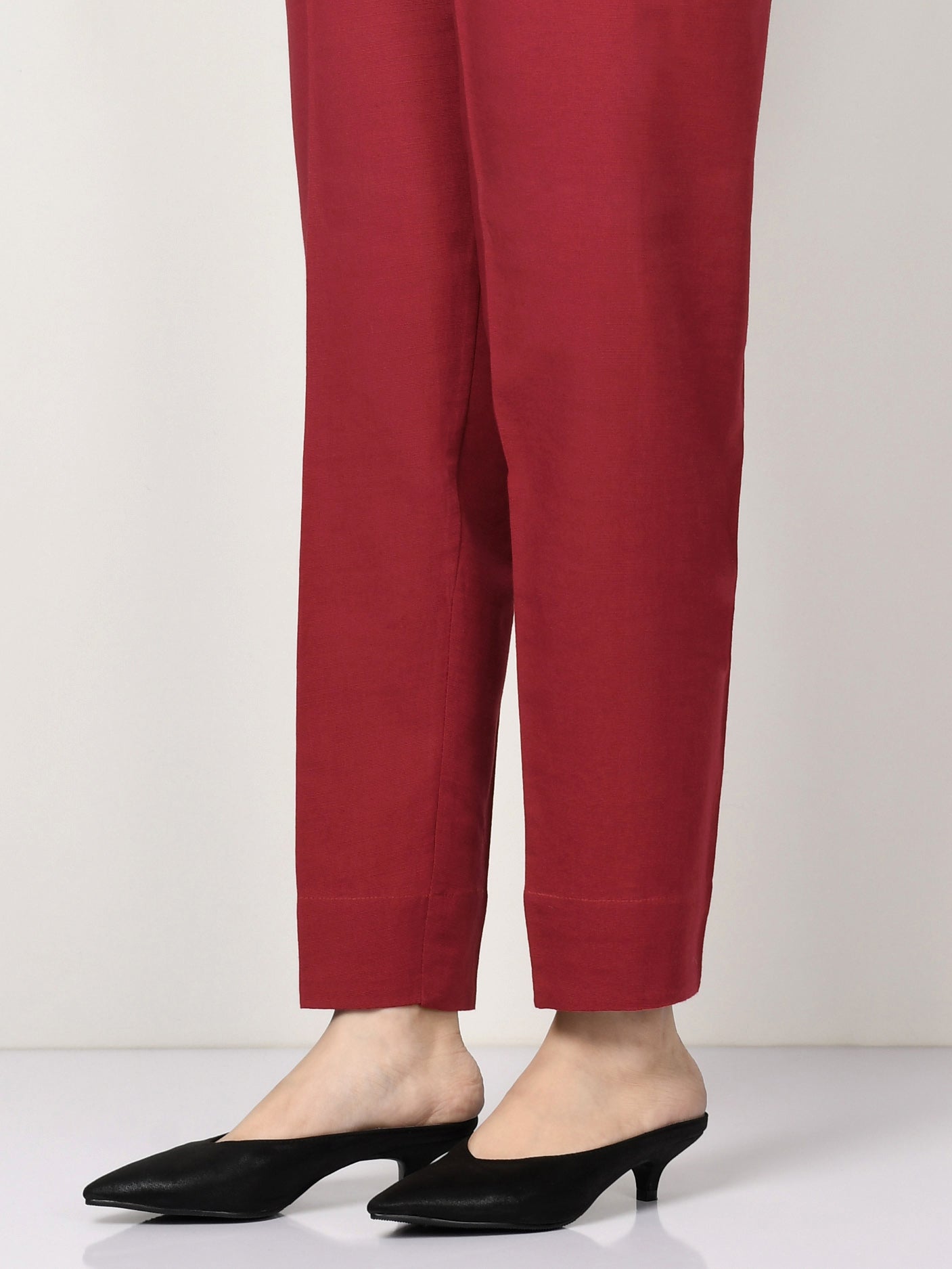 Raw Silk Trouser