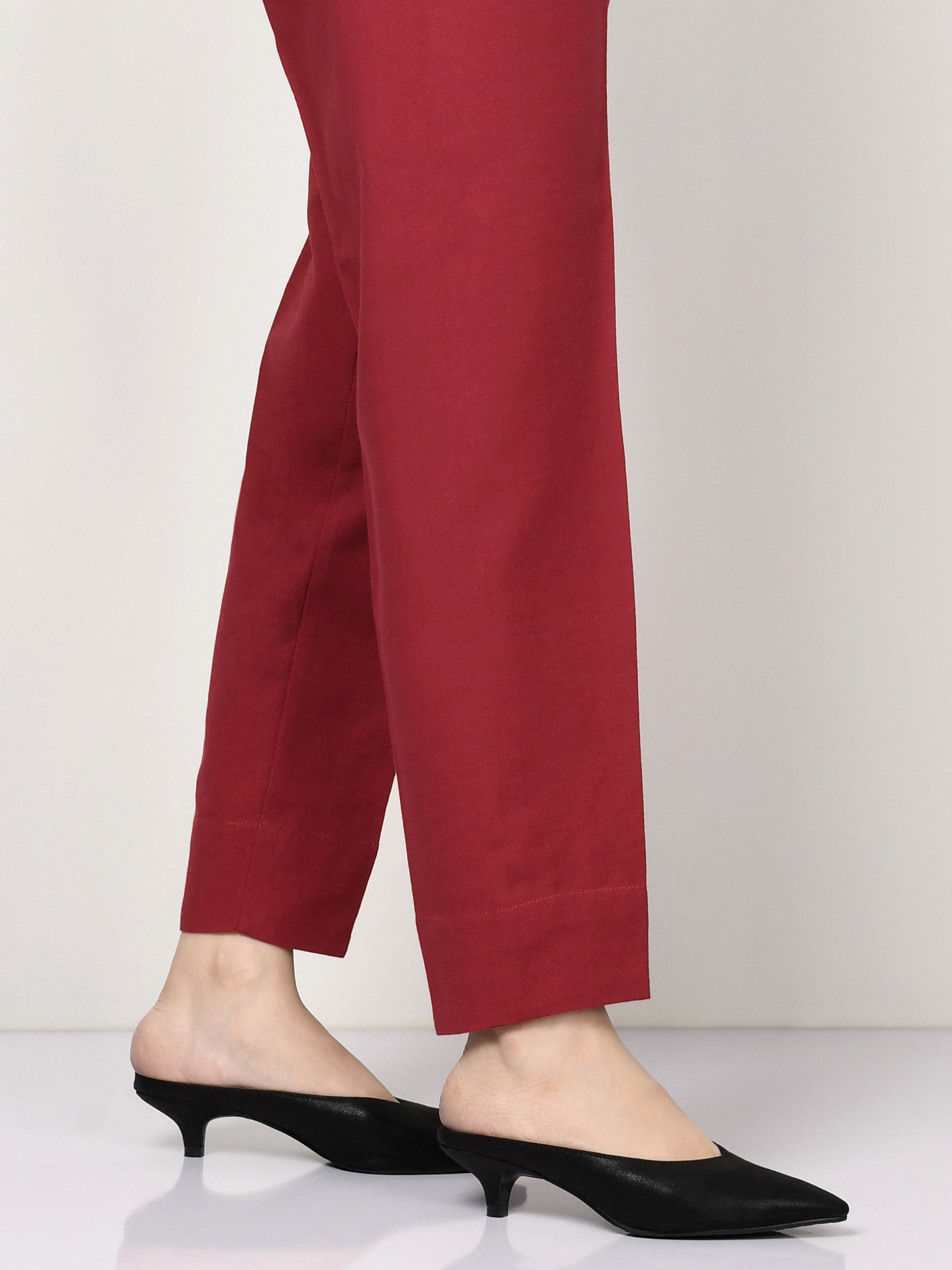 Raw Silk Trouser