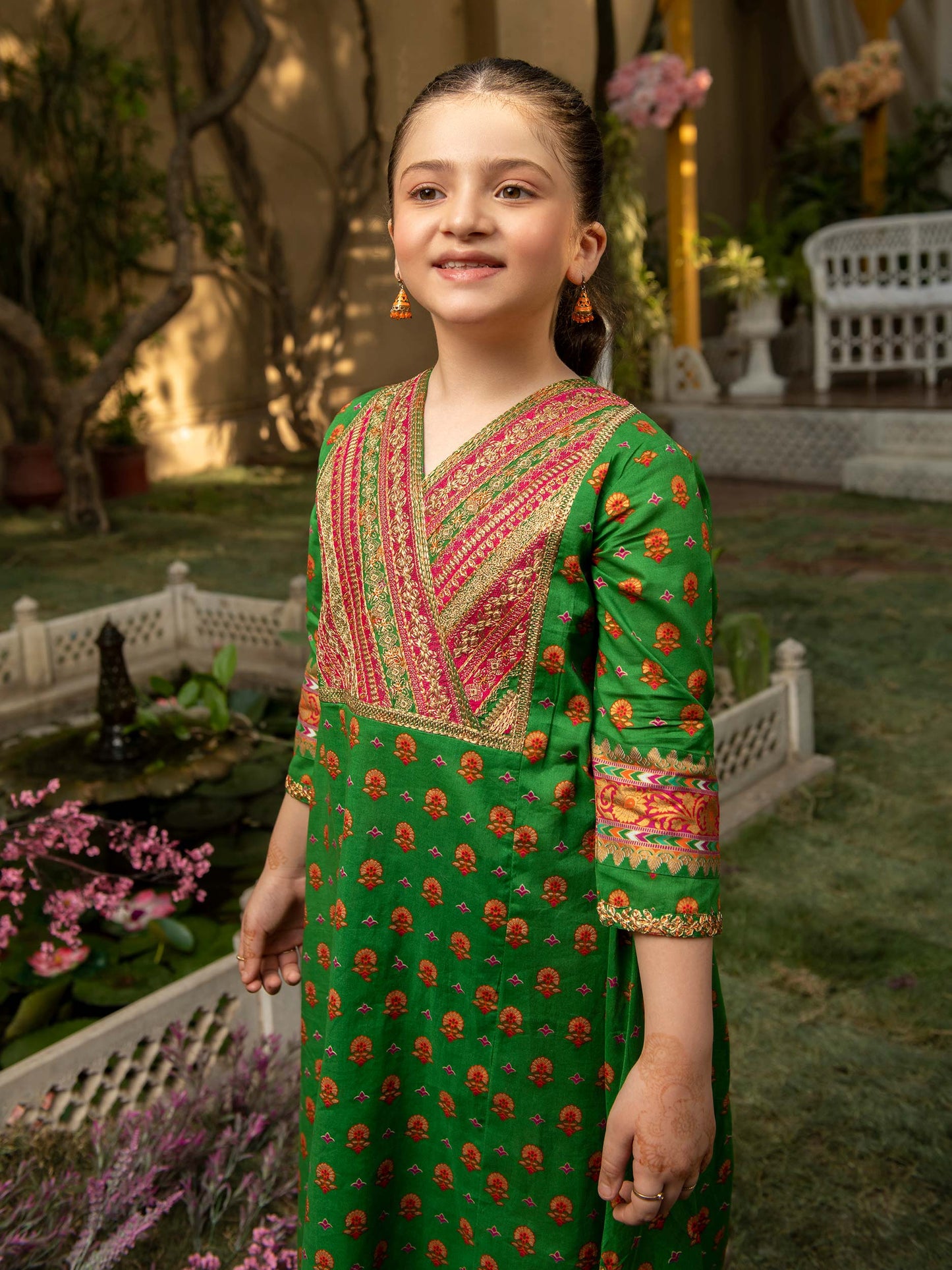 Embroidered Lawn Frock