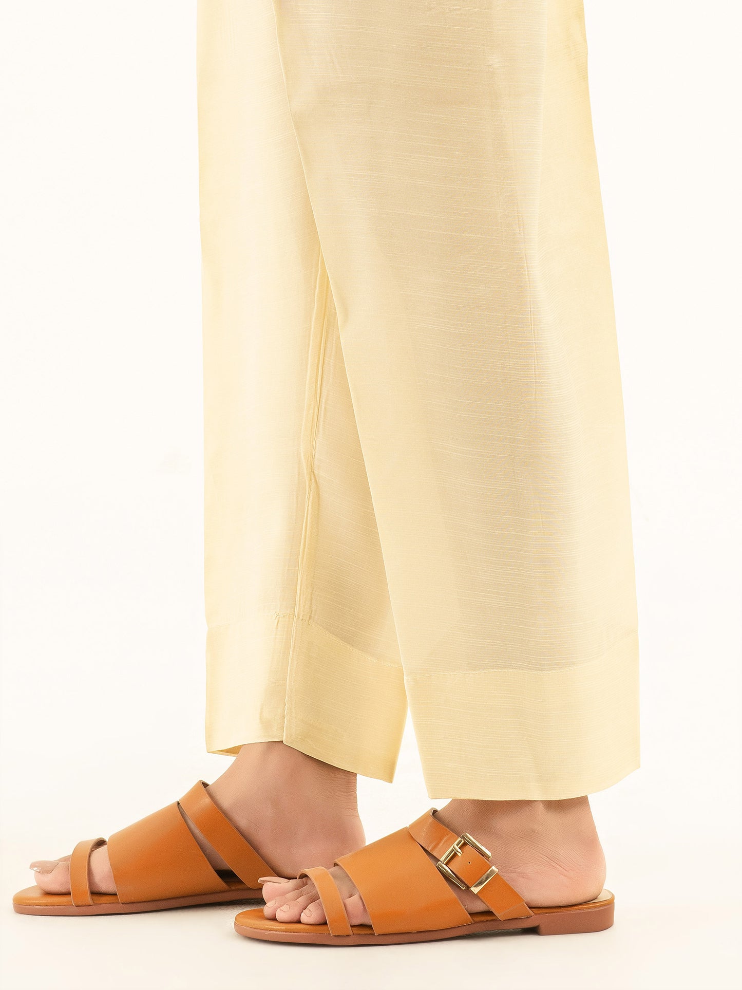 Dyed Silk Trousers
