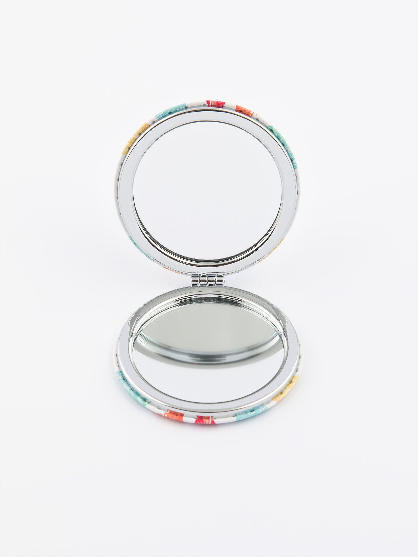 Feathery Compact Mirror