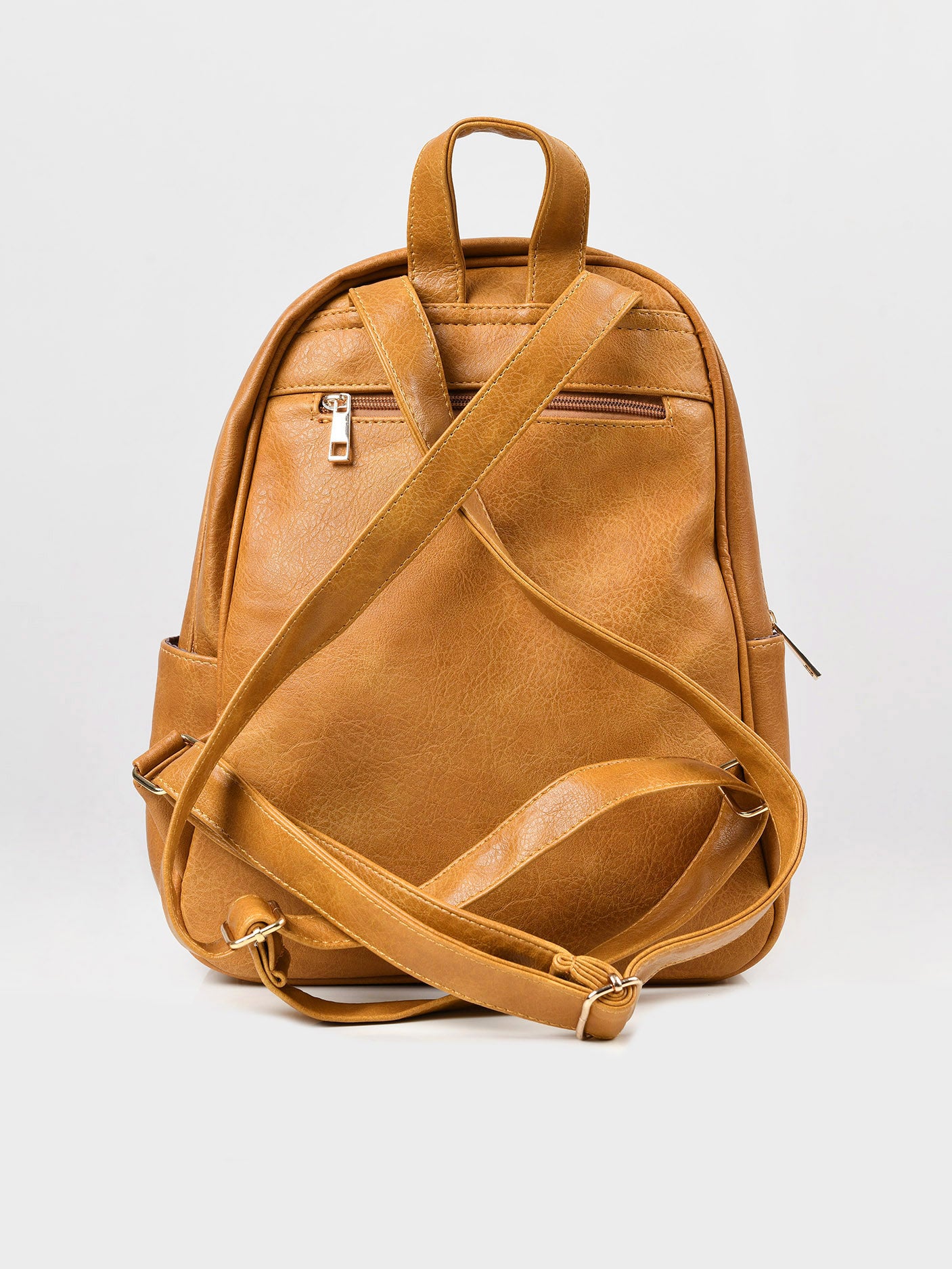 Plain Matte Backpack