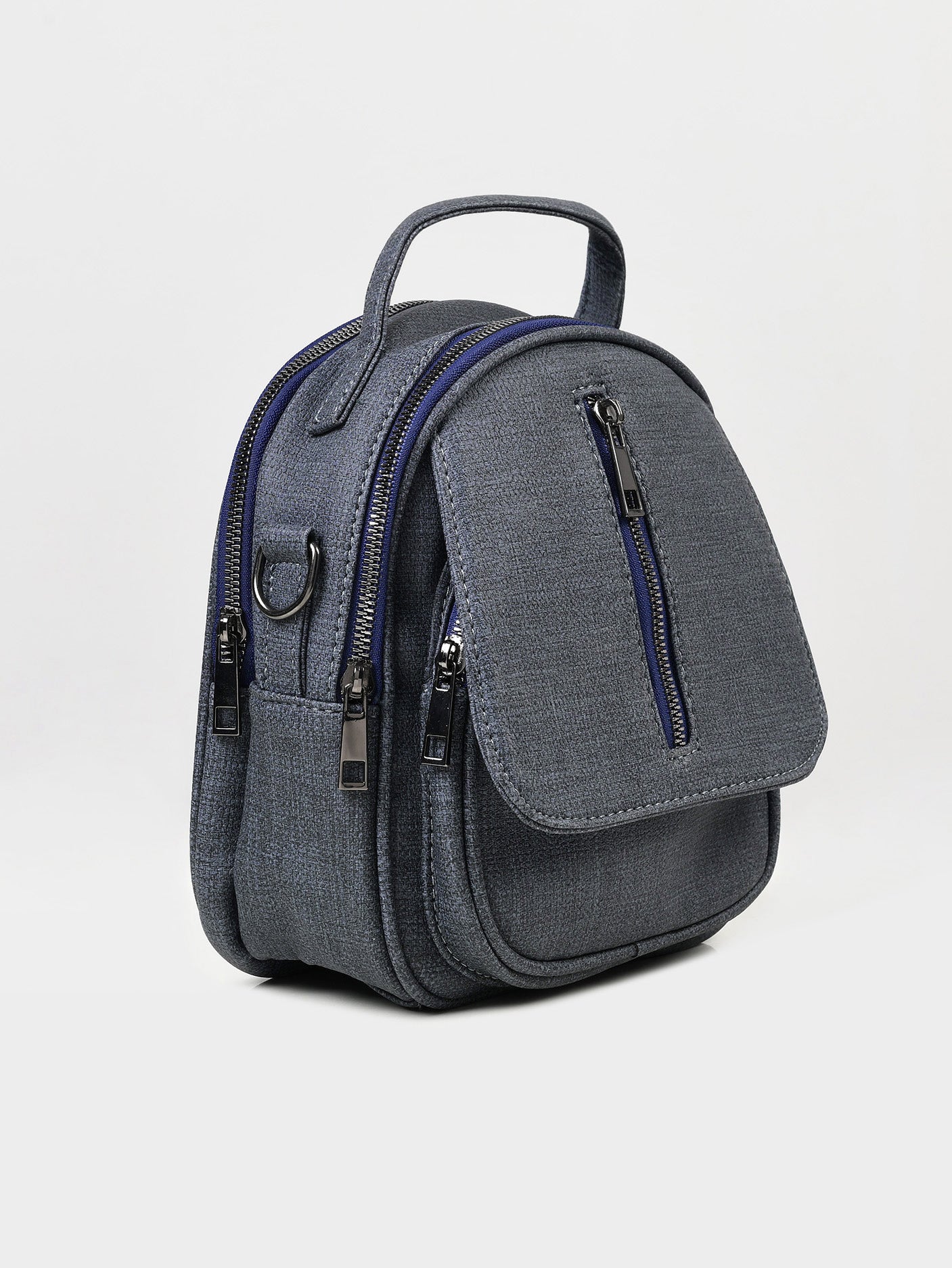 Mini Textured Backpack