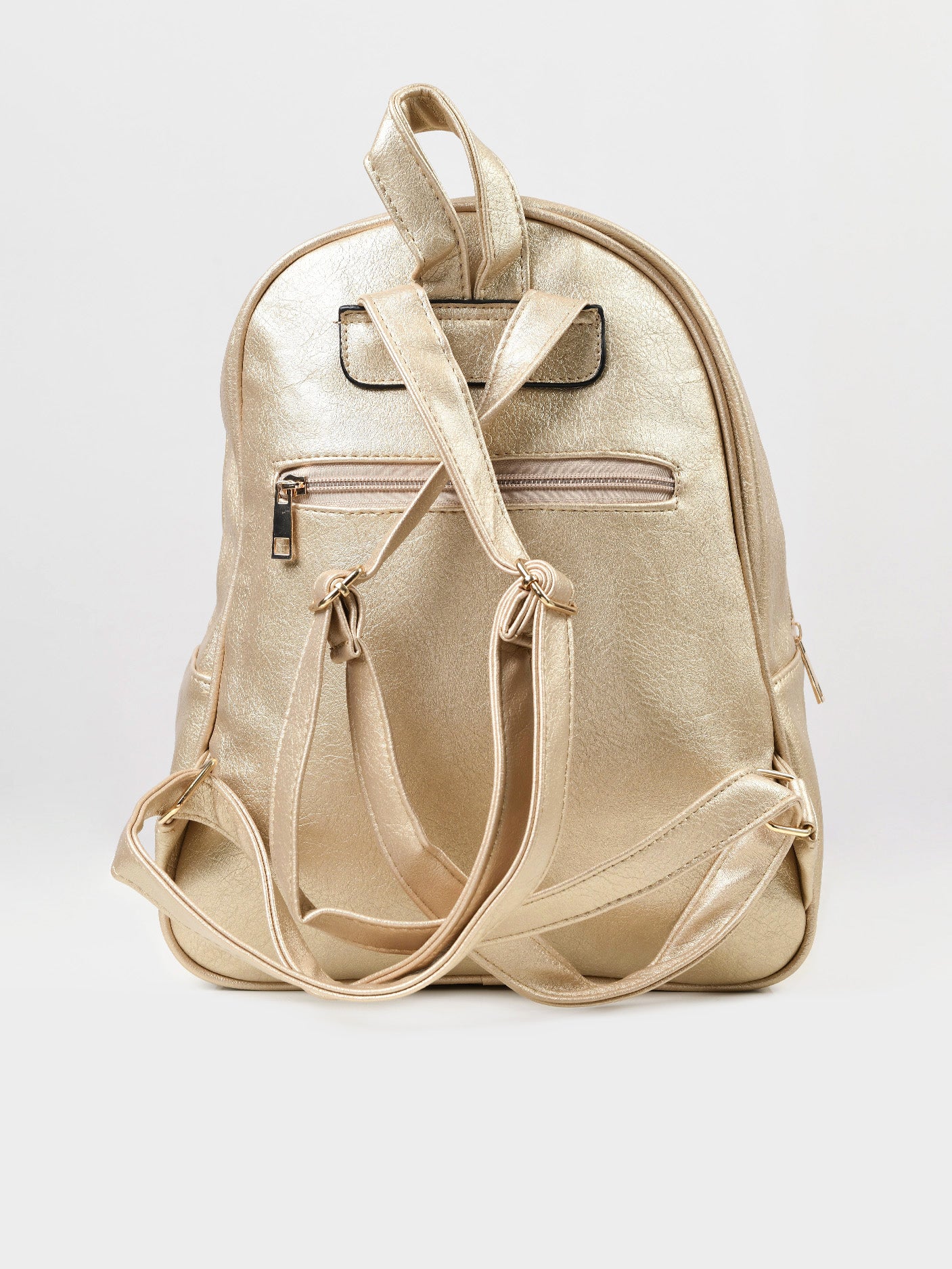 Zigzag Patterned Backpack
