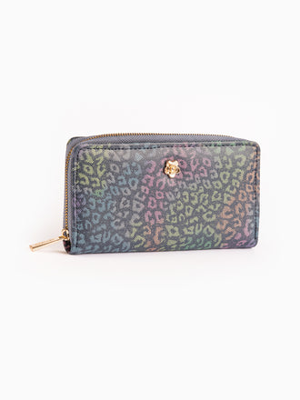 metallic-floral-brooch-wallet