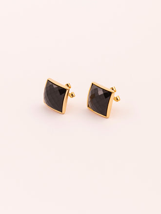 black-stone-stud-earrings