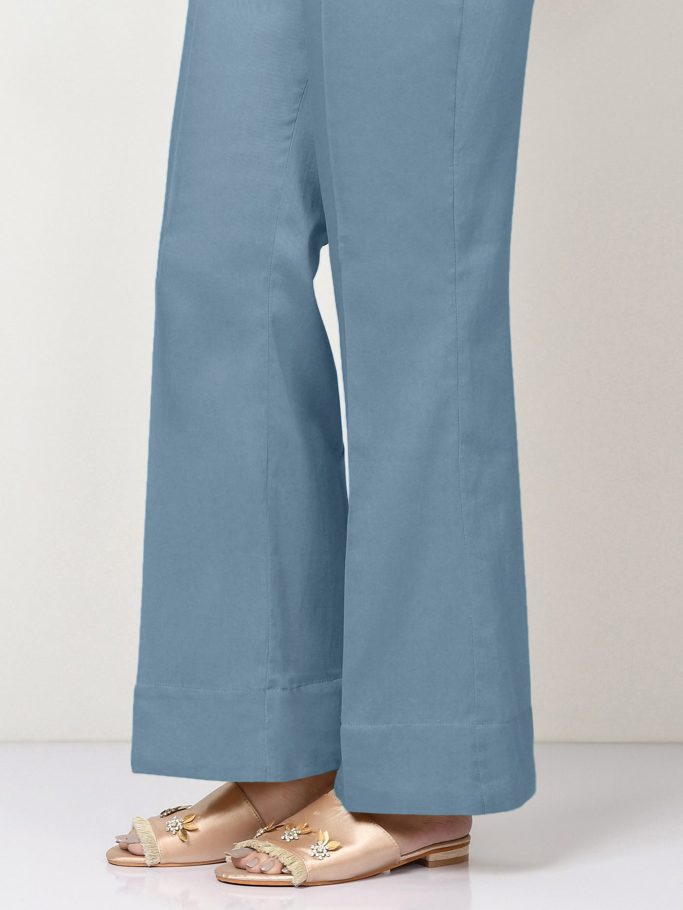 Cambric Trouser-Dyed (Unstitched)