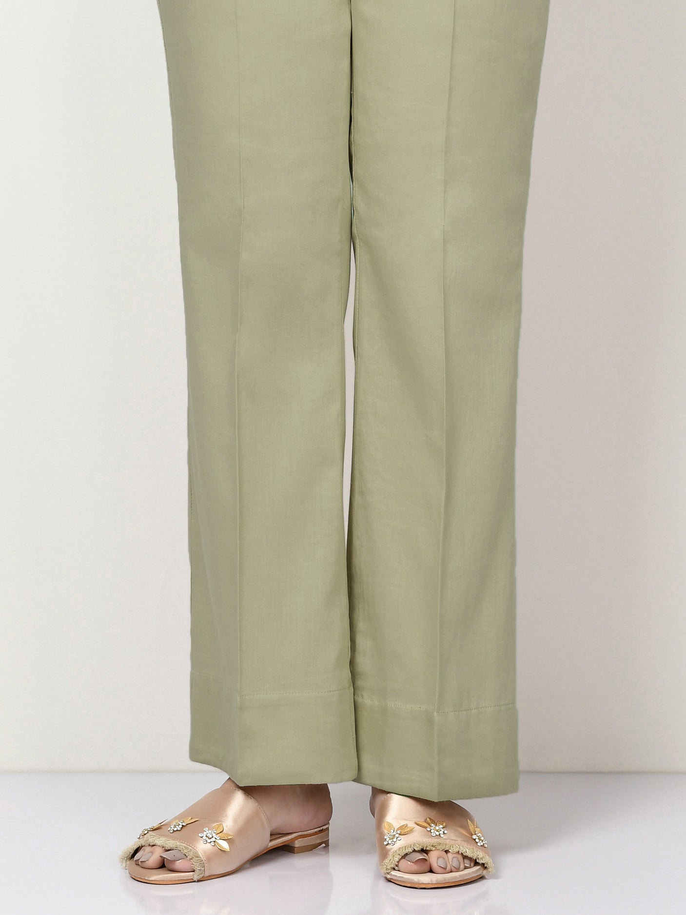 Cambric Trouser-Dyed (Unstitched)