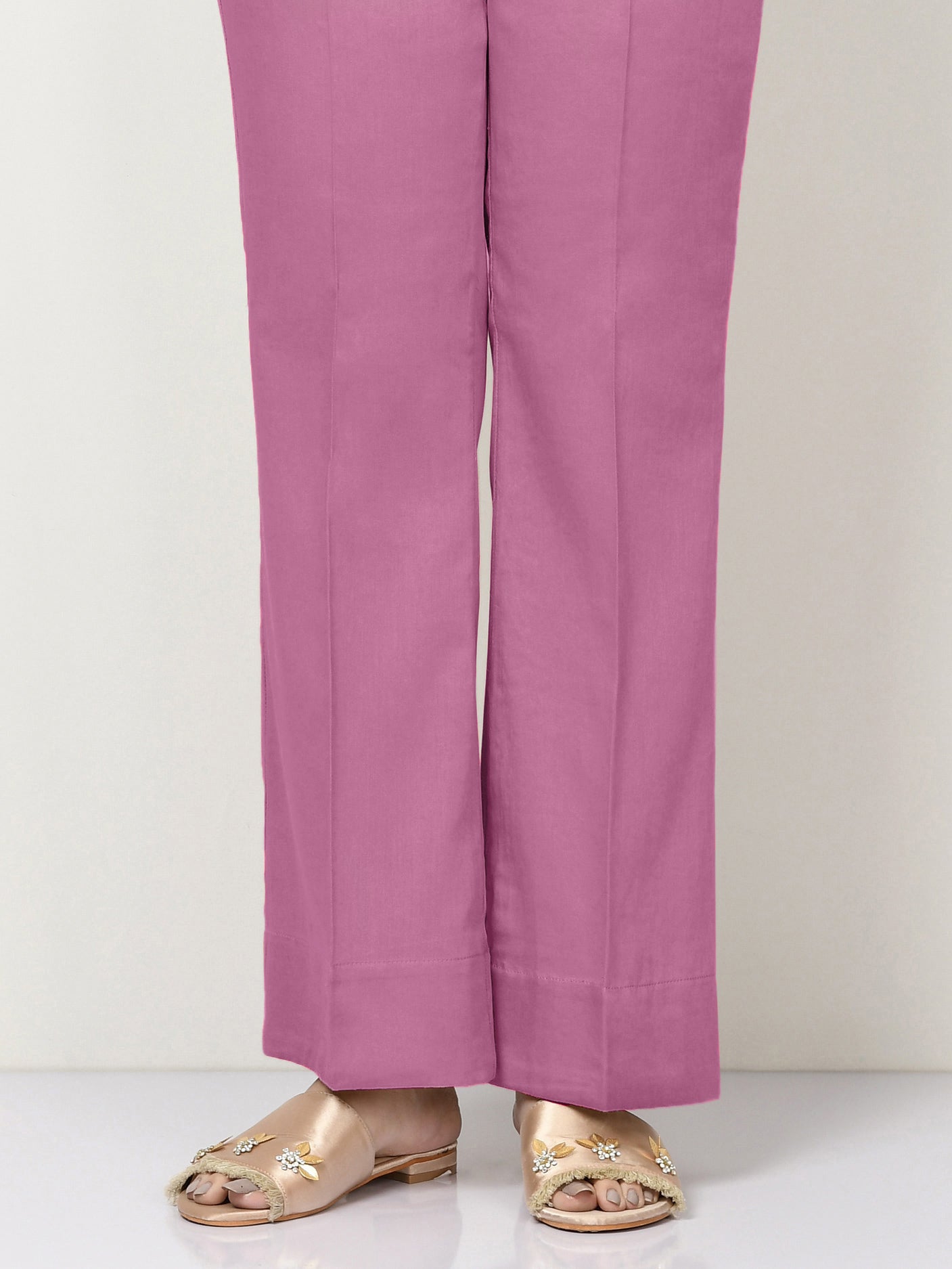 Cambric-Dyed Trouser (Unstitched)