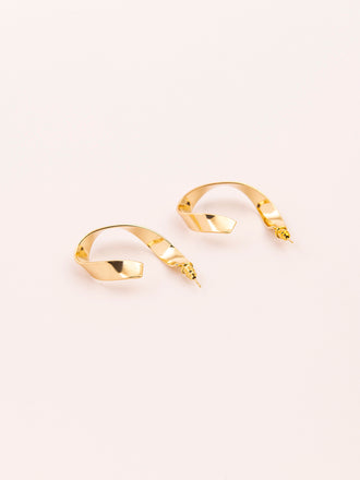 folded-c-hoop-earrings