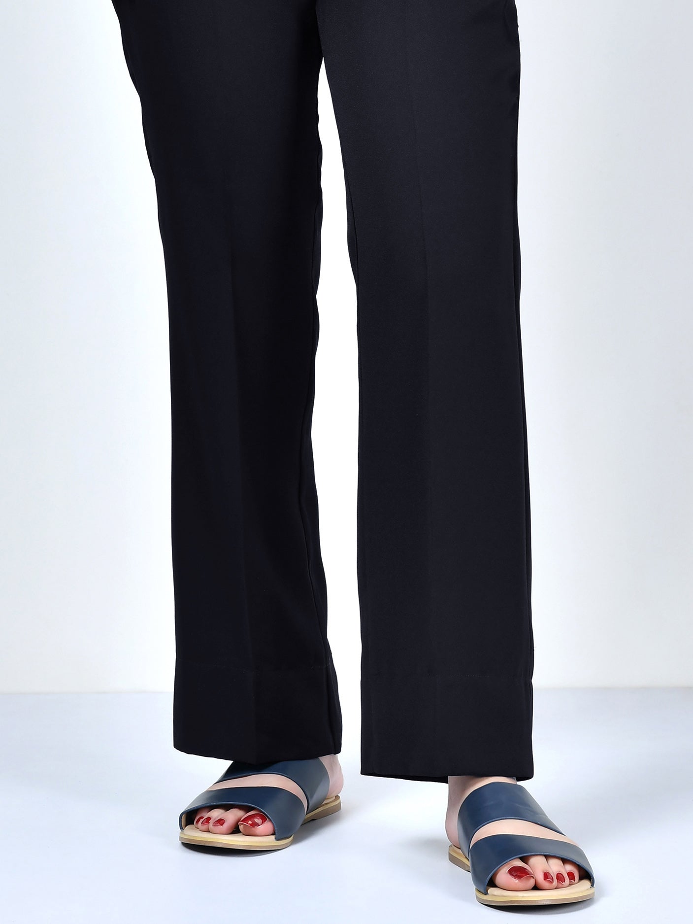 Winter Cotton Pants - Black