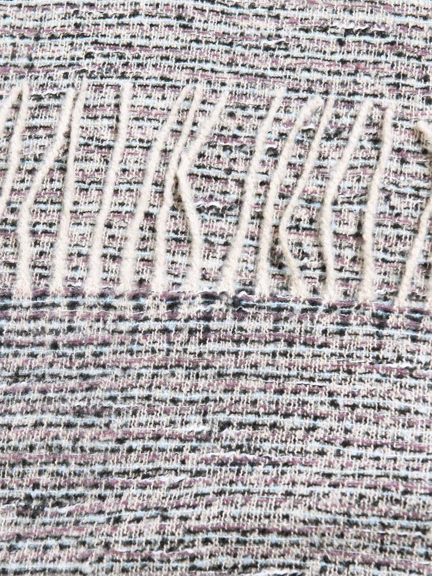 Three Toned Textured Shawl